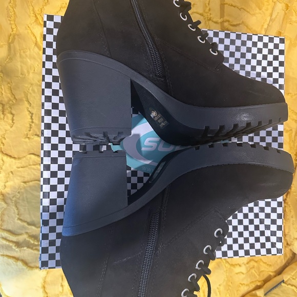 Soda Black Ankle Boots size 8 - Picture 9 of 12